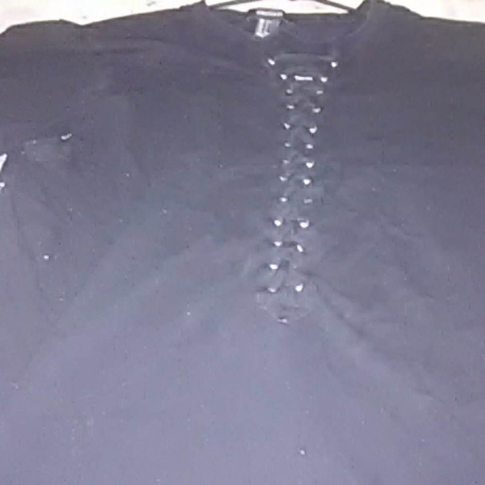 Forever 21 cross stitch shirt